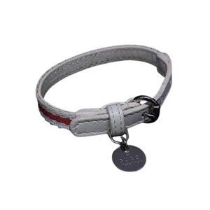 Gucci Bracelet Charity Bracelet Loves YOU White Red Leather Canvas